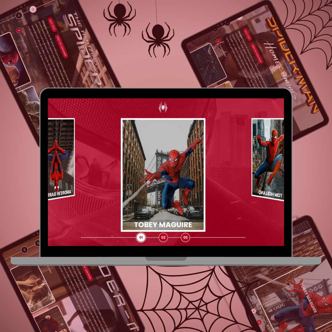 Capa Spider-Man Multiverse Layout